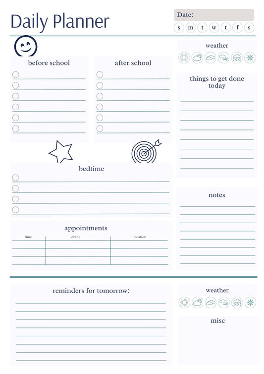 Daily Planner for Parents (Digital)